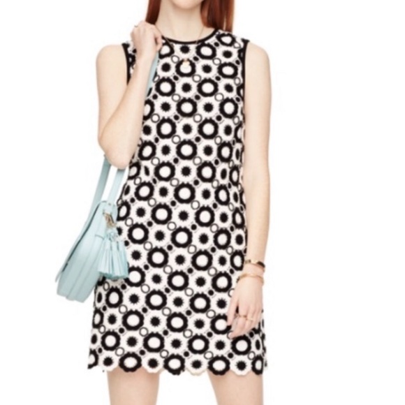 Kate Spade ♠️ Guipure Lace Shift Dress (NWT) $448 - Picture 3 of 13